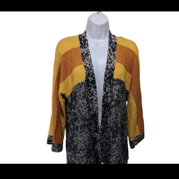 Anthropologie Maple Jamie Cardigan Sweater Linen Blend M - Picture 10 of 10